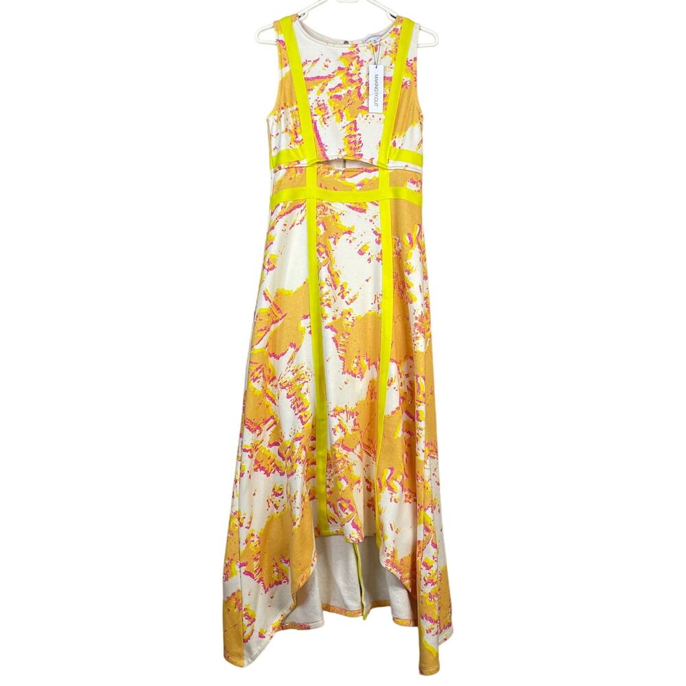 Making the Cut Season 3 Sleeveless Asymmetric Hem Cutout Maxi Dress Size XS NWT